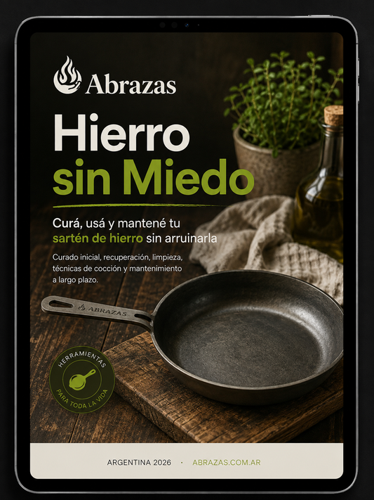 Hierro Sin Miedo: Curado, Uso y Mantenimiento de tu Sartén de Hierro